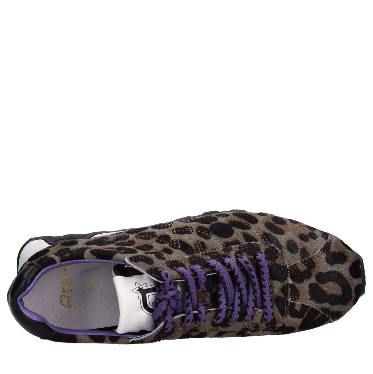 Sneakers in cavallino leopardata 