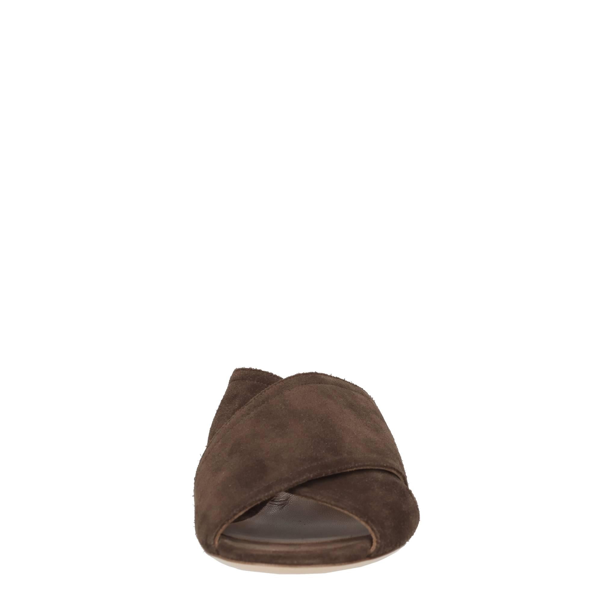 Mules Nomad in camoscio 