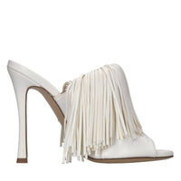 Mules in pelle 