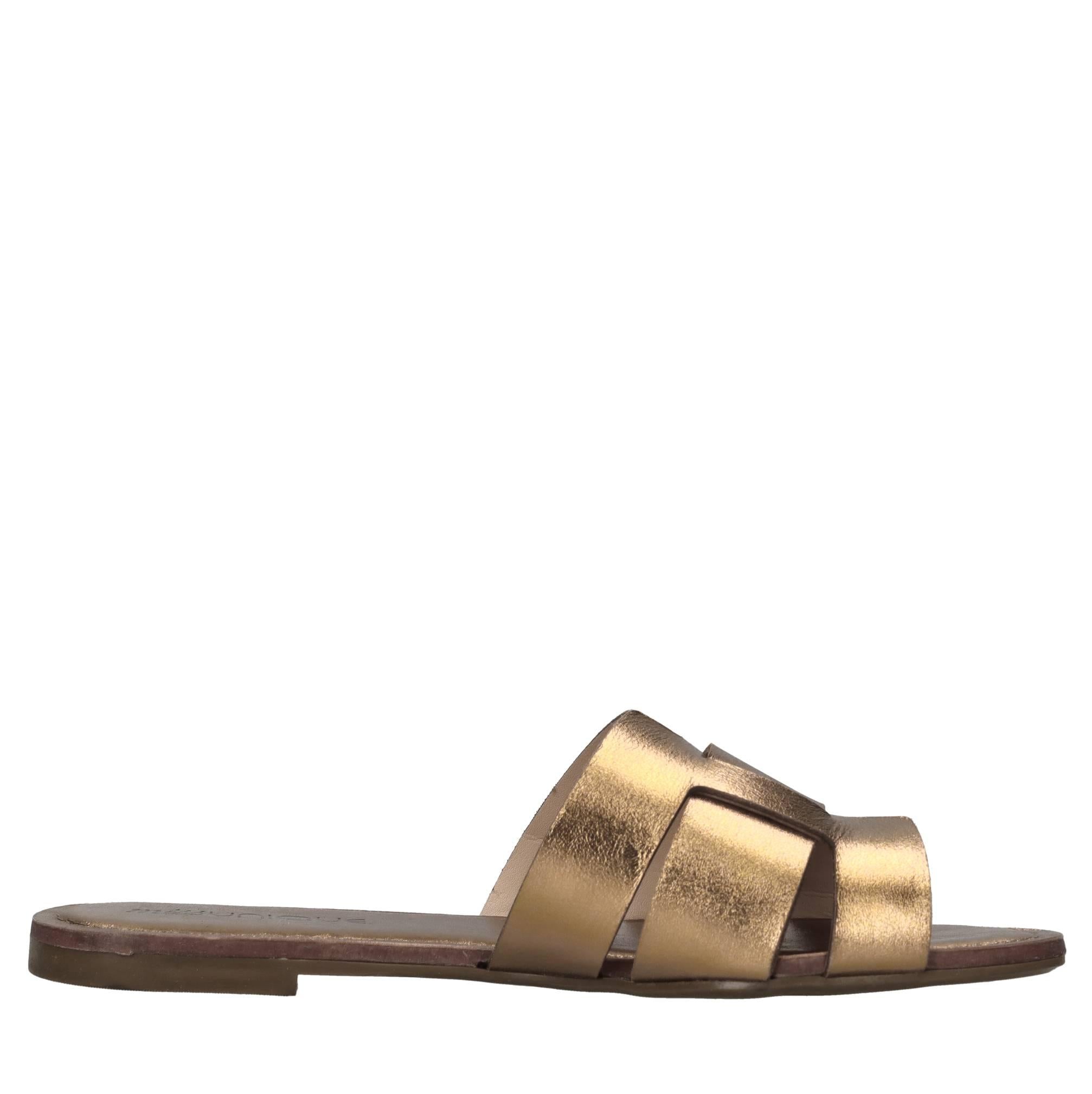 Mules in pelle 