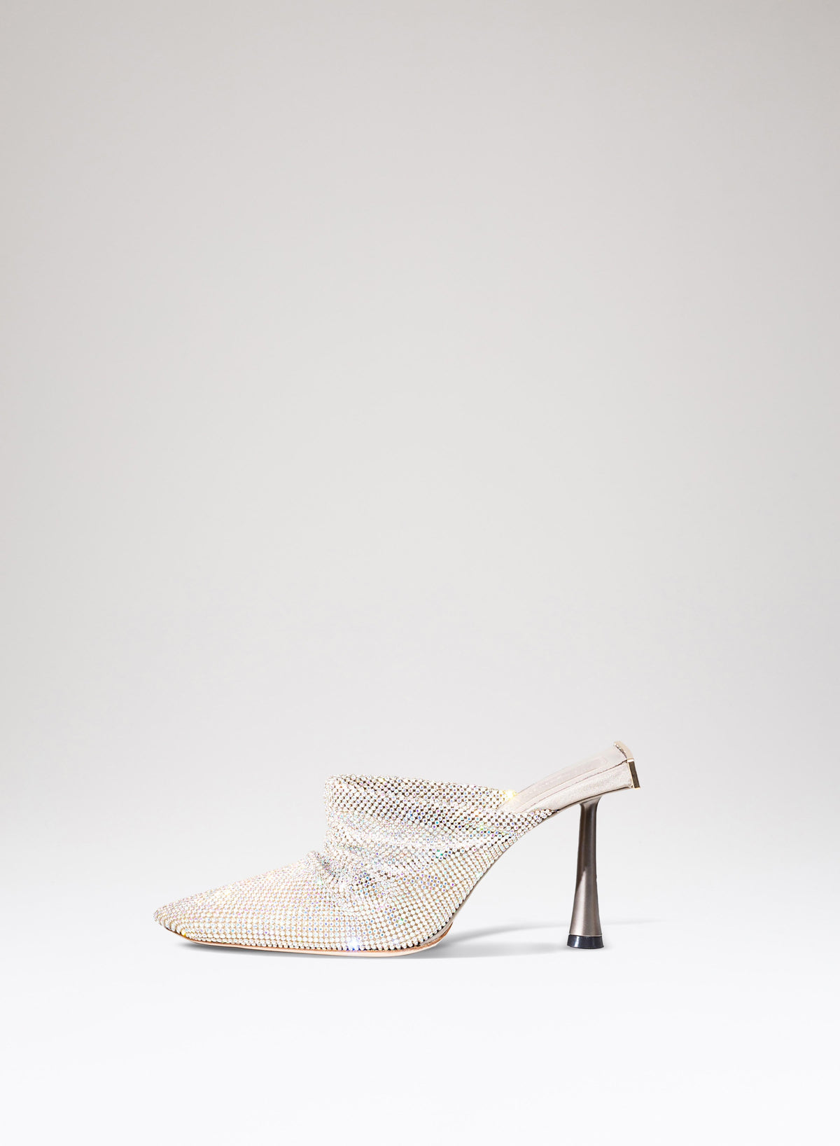 Mules Goliarda in pelle e strass 