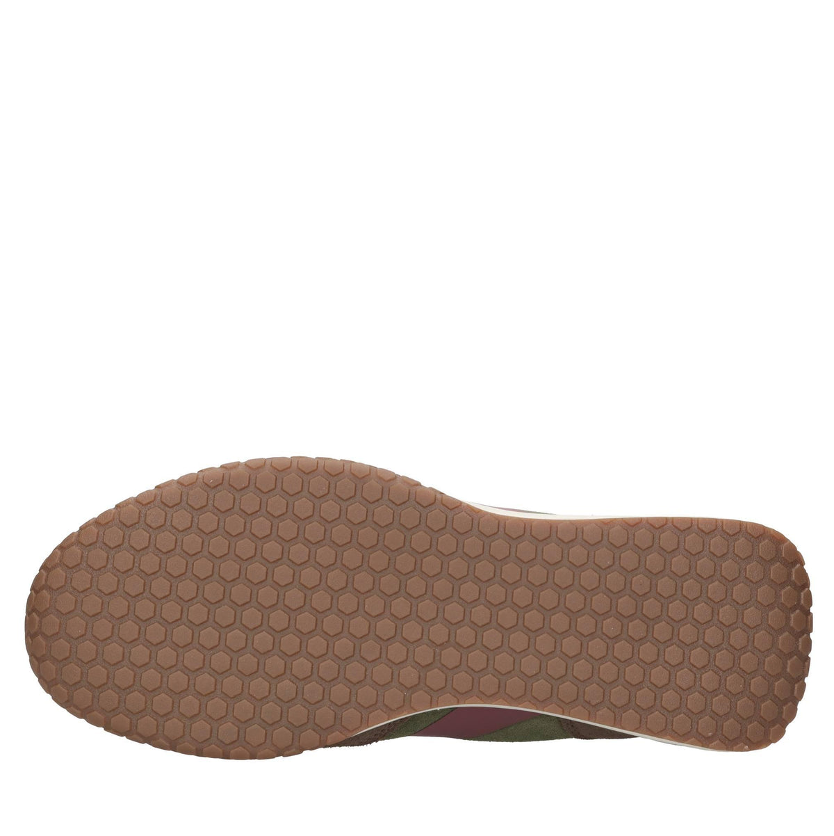 Sneakers vintage in camoscio di pelle, con inserti in eco-pelliccia 