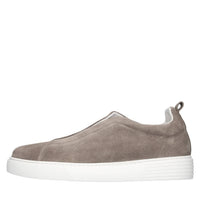 Slip-on in camoscio 