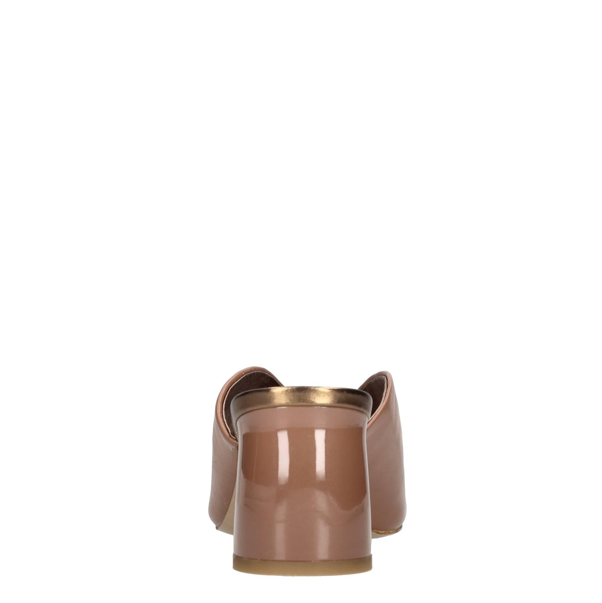 Mules in pelle 