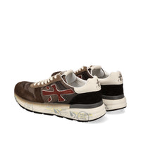 Sneakers Mick Var 7714 in camoscio, ecopelle e tessuto 