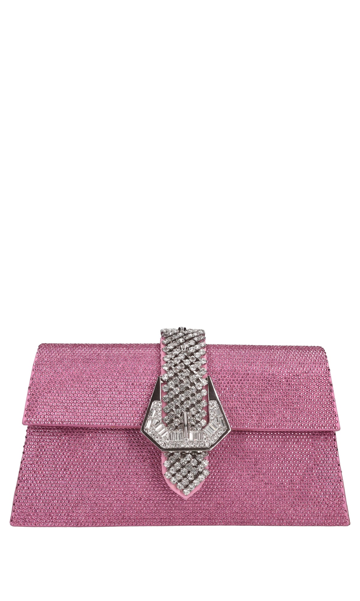 Borsa modello JADE in tessuto e strass 