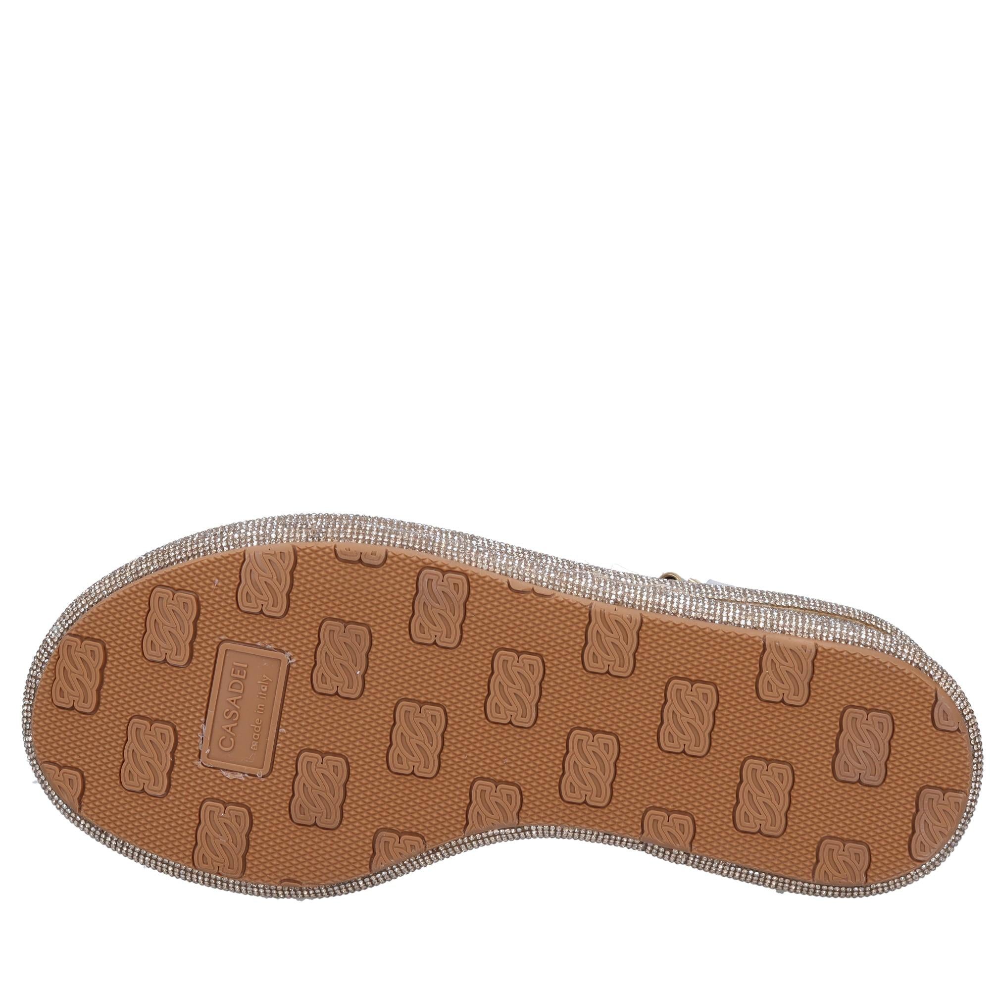 Sandali zeppa in plexi 