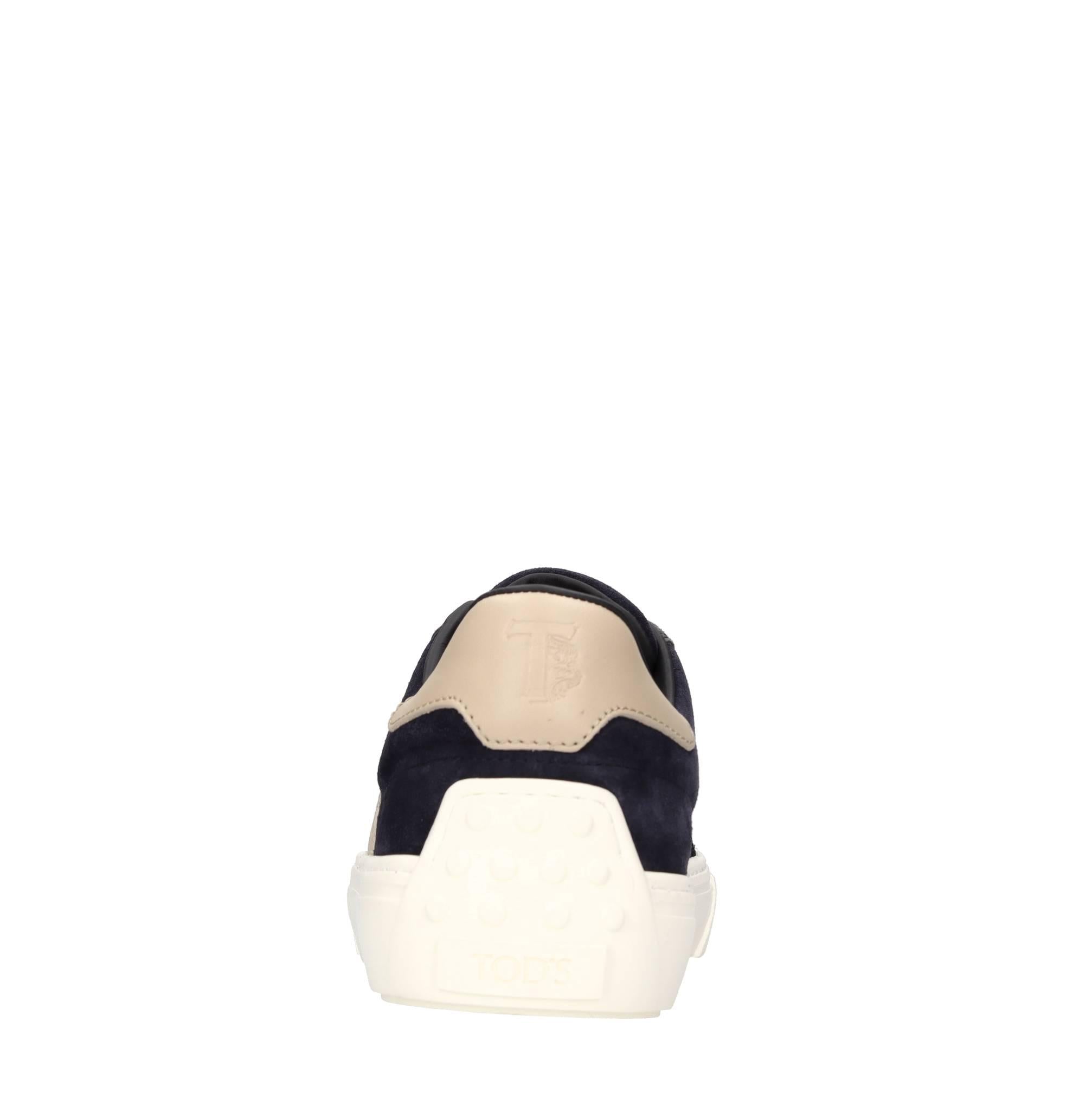 Sneakers in pelle e camoscio 