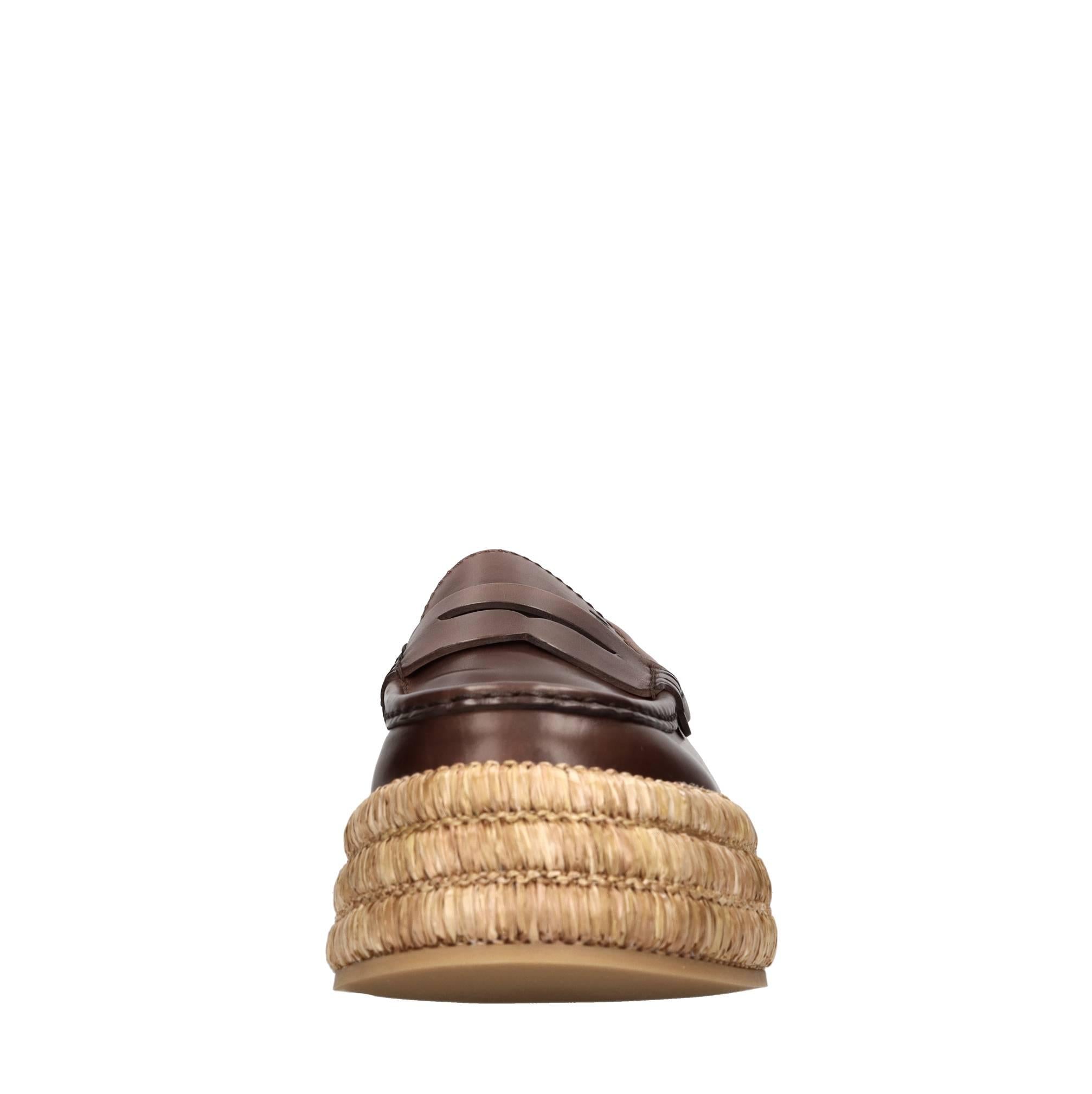 Mocassini in pelle 