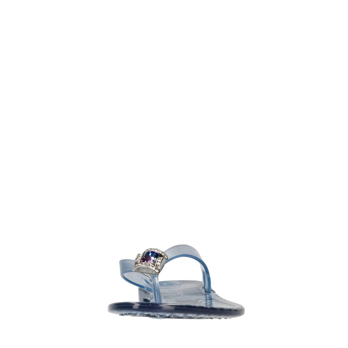 Sandali flat Jelly in PVC e Swarovski 