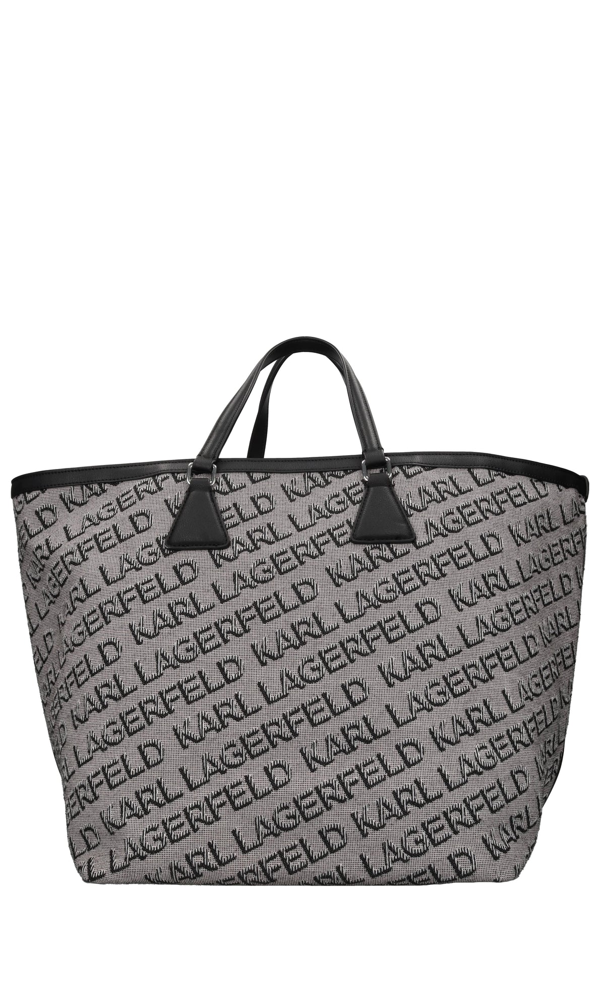 Borsa in tessuto ed ecopelle 