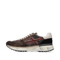 Sneakers Mick Var 7714 in camoscio, ecopelle e tessuto 