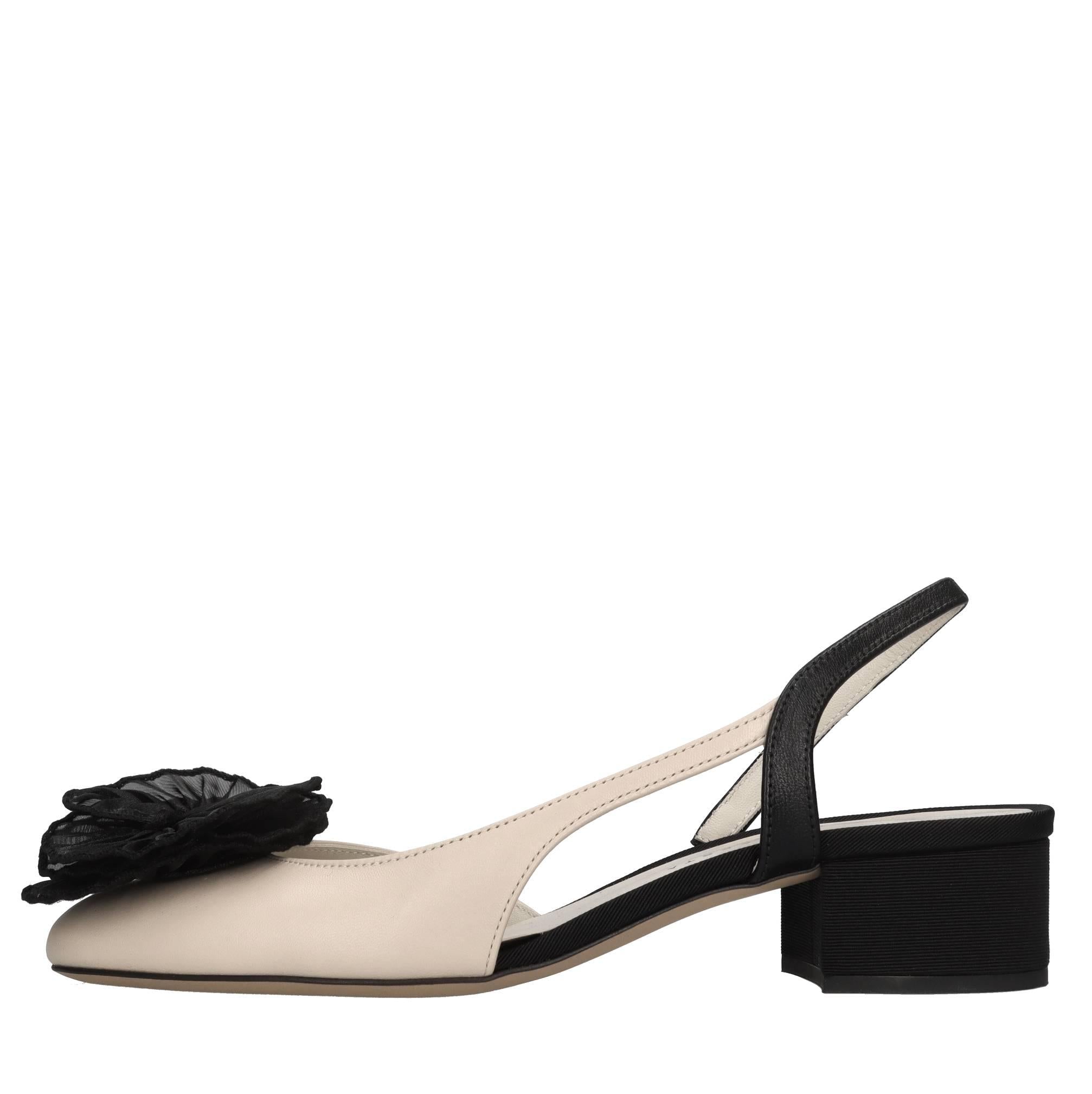 Décolleté slingback Antonie in pelle 