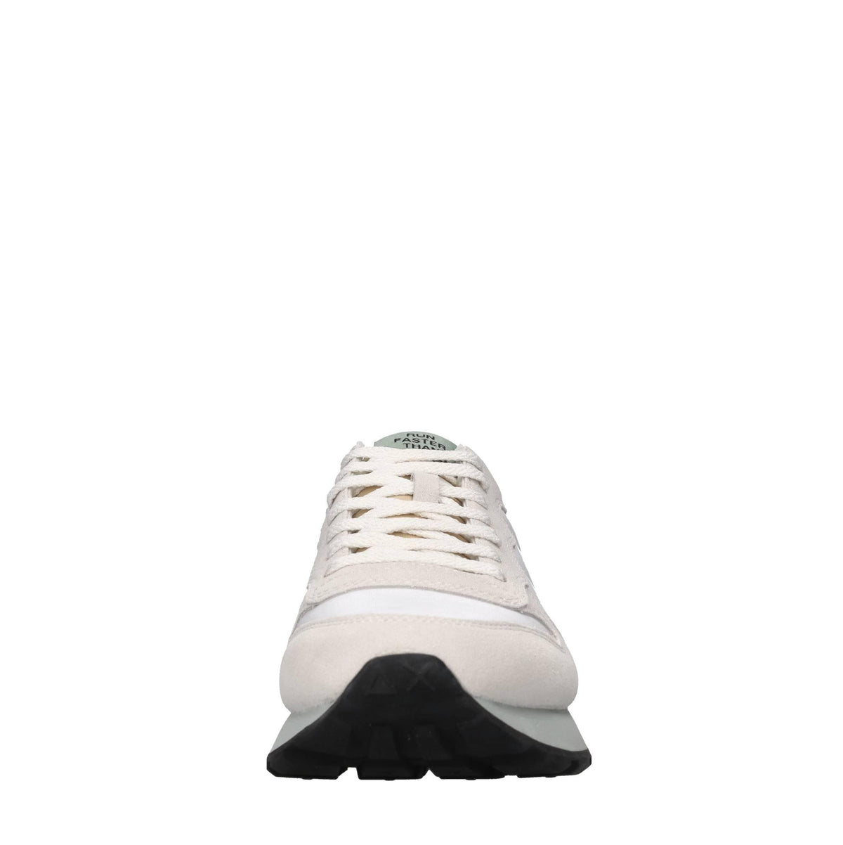 Sneakers in camoscio pelle e tessuto 