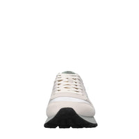 Sneakers in camoscio pelle e tessuto 