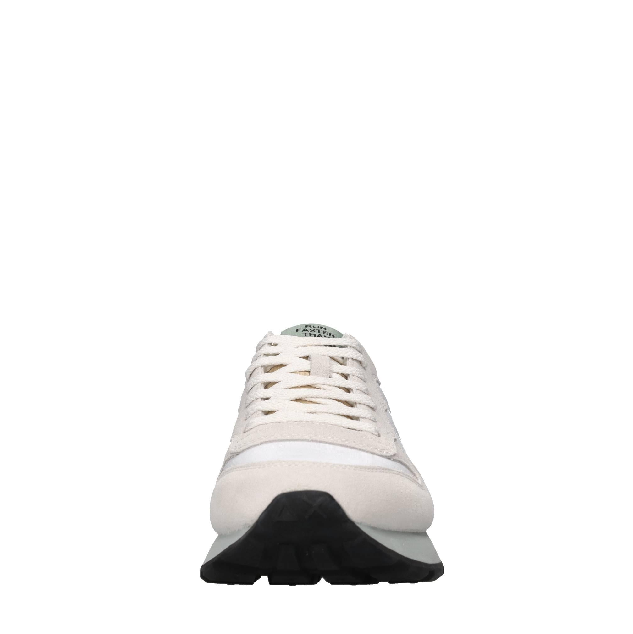 Sneakers in camoscio pelle e tessuto 
