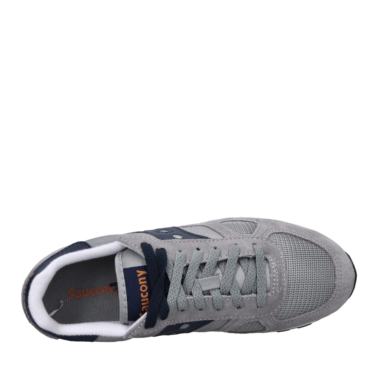 Sneakers in camoscio e tessuto 