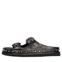Mules in pelle 