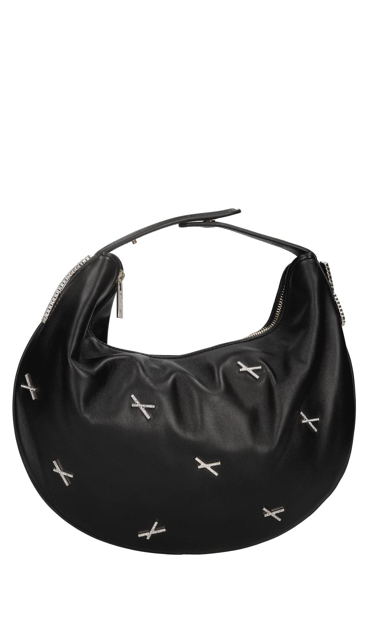 Borsa Fortune in pelle e strass 