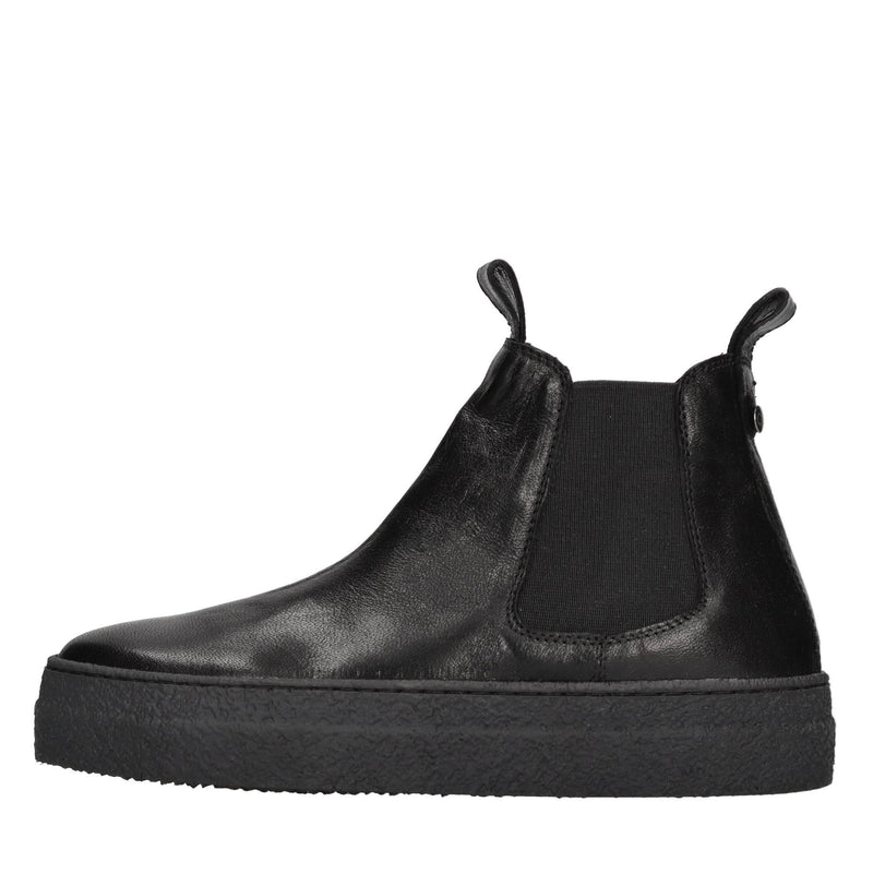 Stivaletti beatles in pelle 