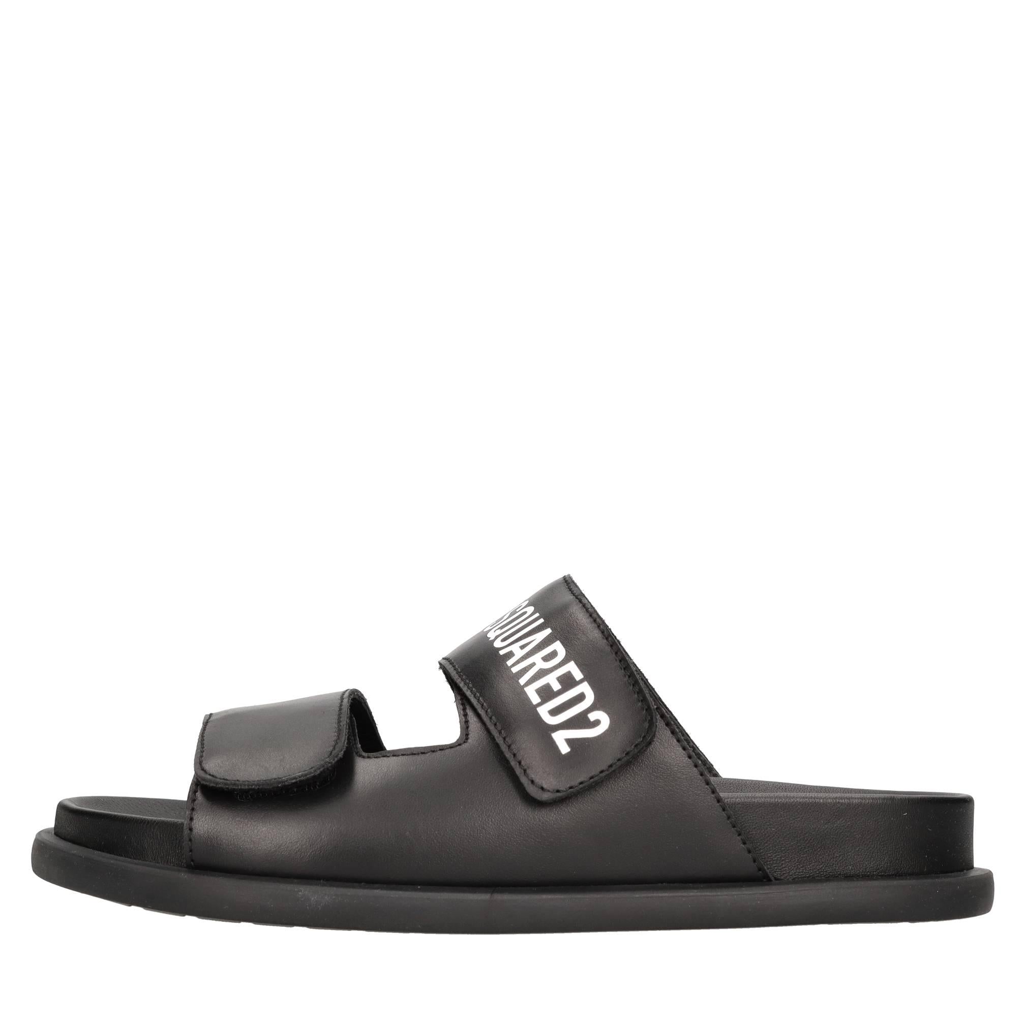 Mules in pelle 