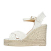 CASTANER Wedge in fabric and rope BROMELIA model