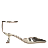 Décolleté slingback in vernice 