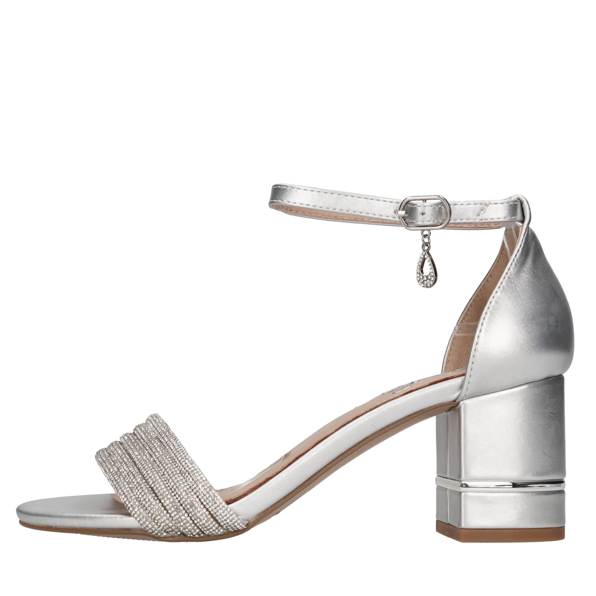 Sandali modello FENNY in pelle ed ecopelle 