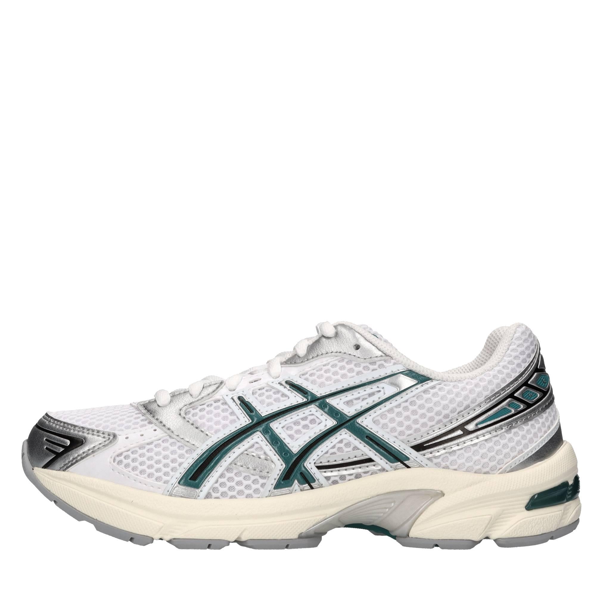 Sneakers in ecopelle e tessuto 