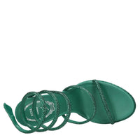 Sandali Cleo in raso e strass 
