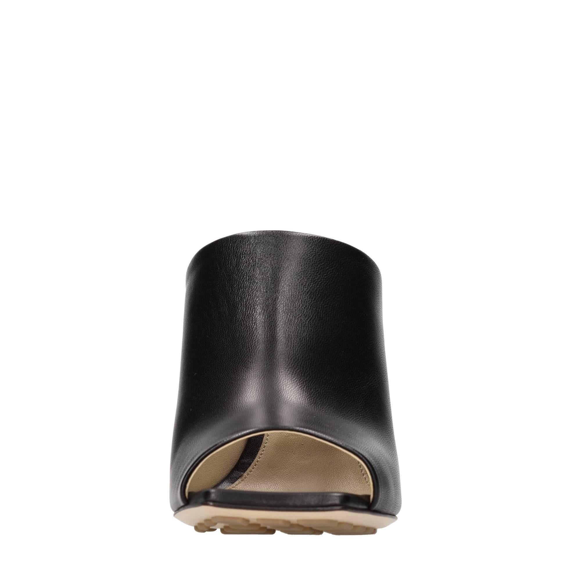 Mules in pelle 