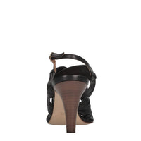 Sandali Evelyn in pelle 