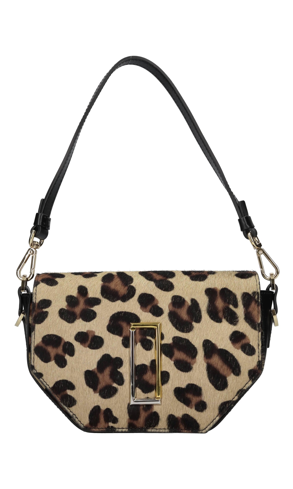 Borsa in pelle e cavallino 