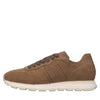 SUN68 Sneakers in camoscio