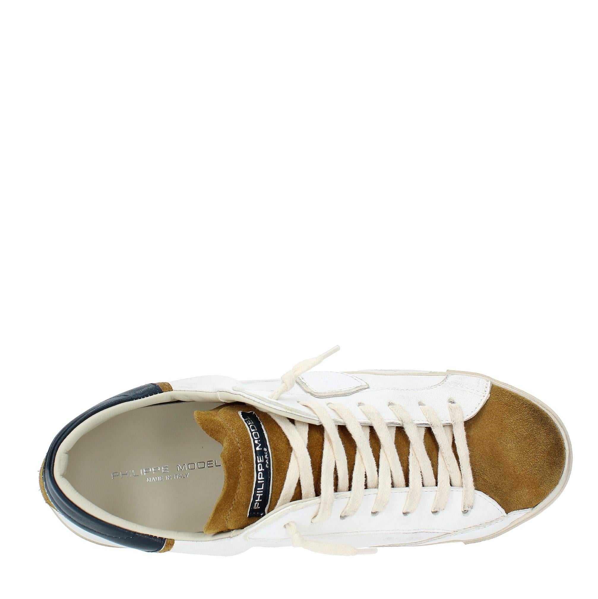 Sneakers in pelle e camoscio 
