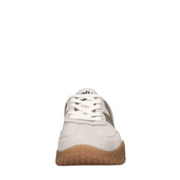 Sneakers in camoscio e glitter 