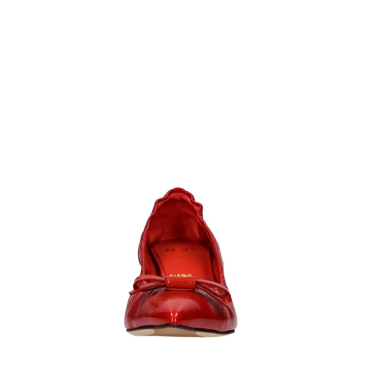 Décolleté in pelle 