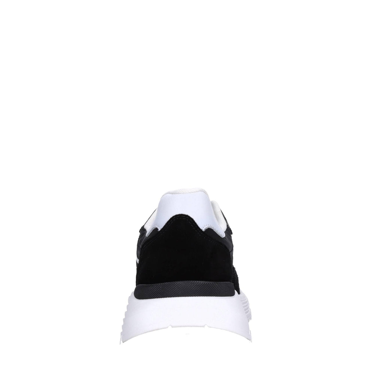 Sneakers in tessuto e camoscio 