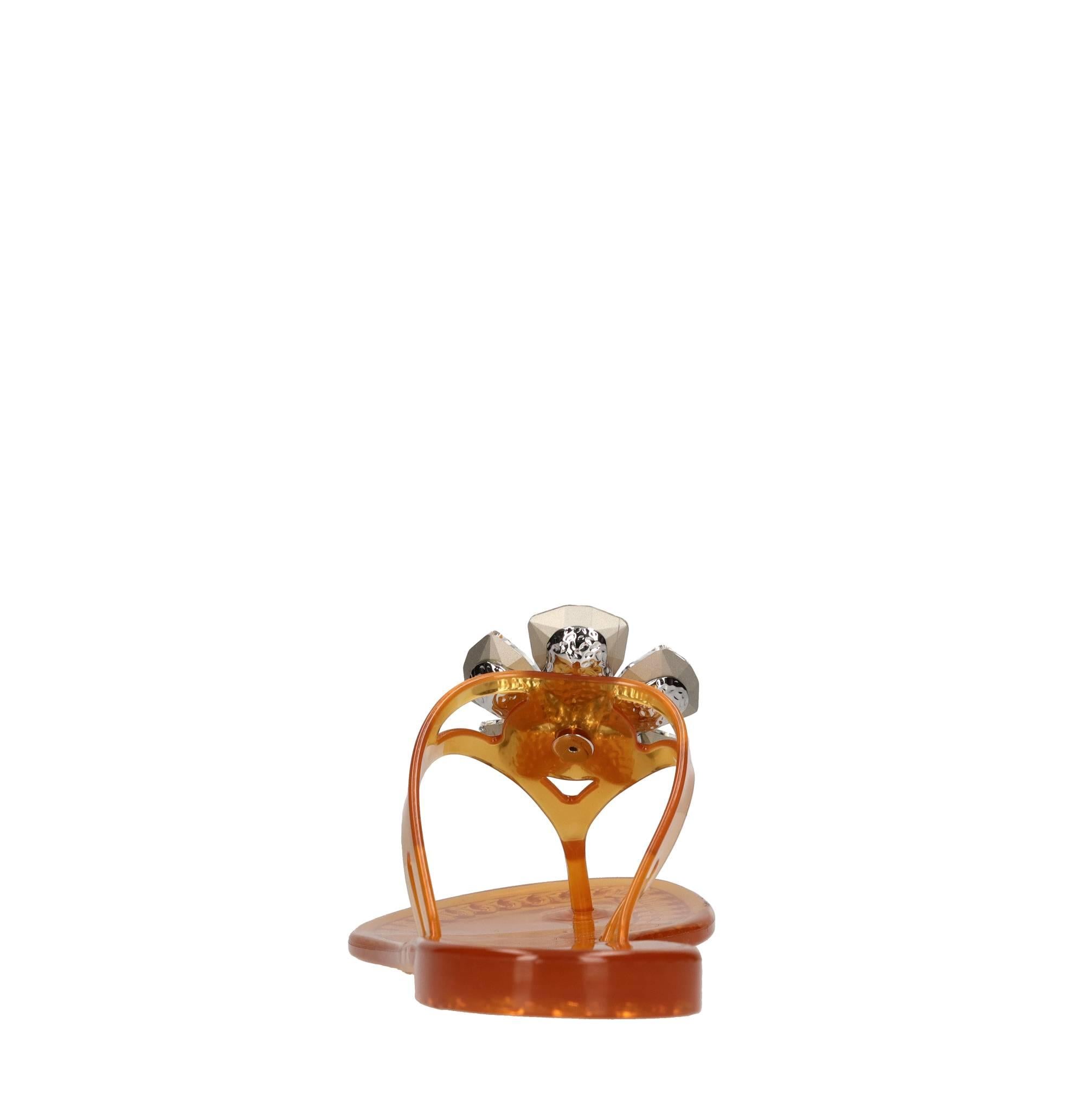 Sandali flat Jelly in PVC e Swarovski 