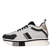 F65: Sneakers in tessuto e strass