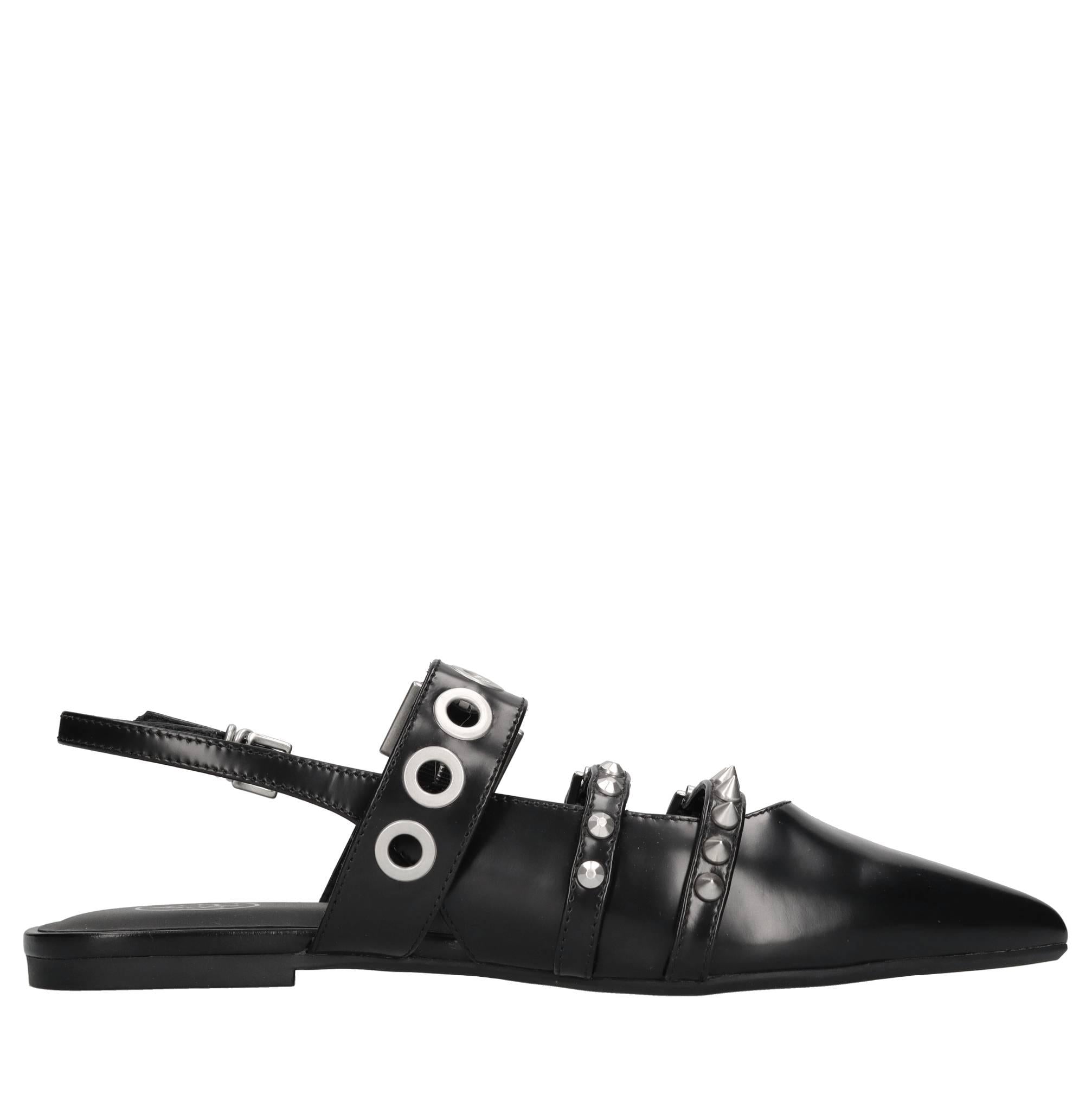 Ballerine slingback Blondie in pelle 