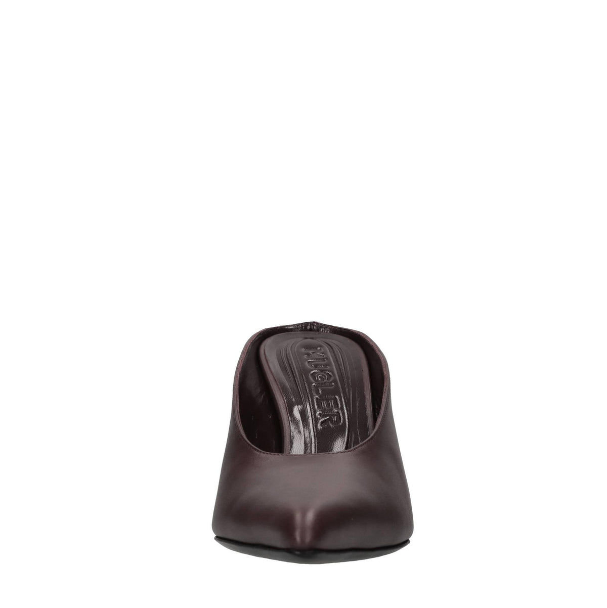 Mules in pelle 
