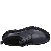 Stringate modello in pelle 
