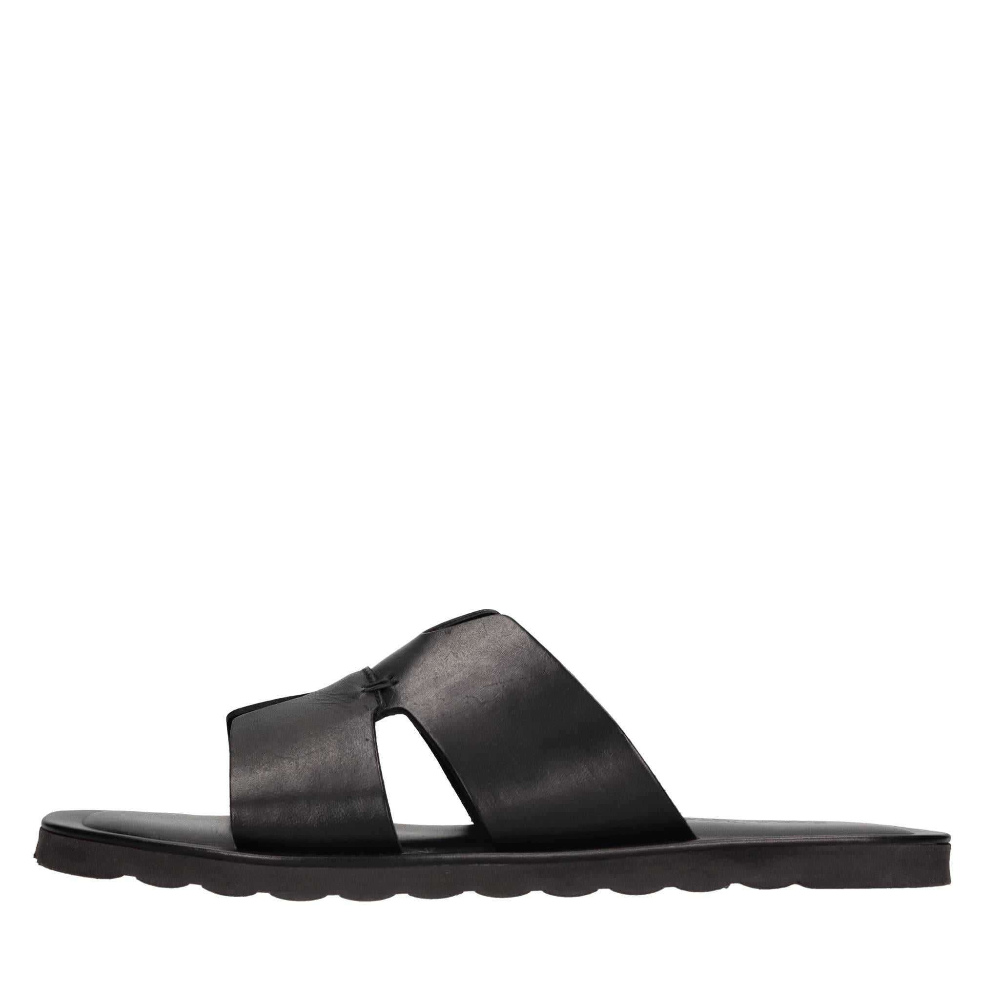Mules in pelle 