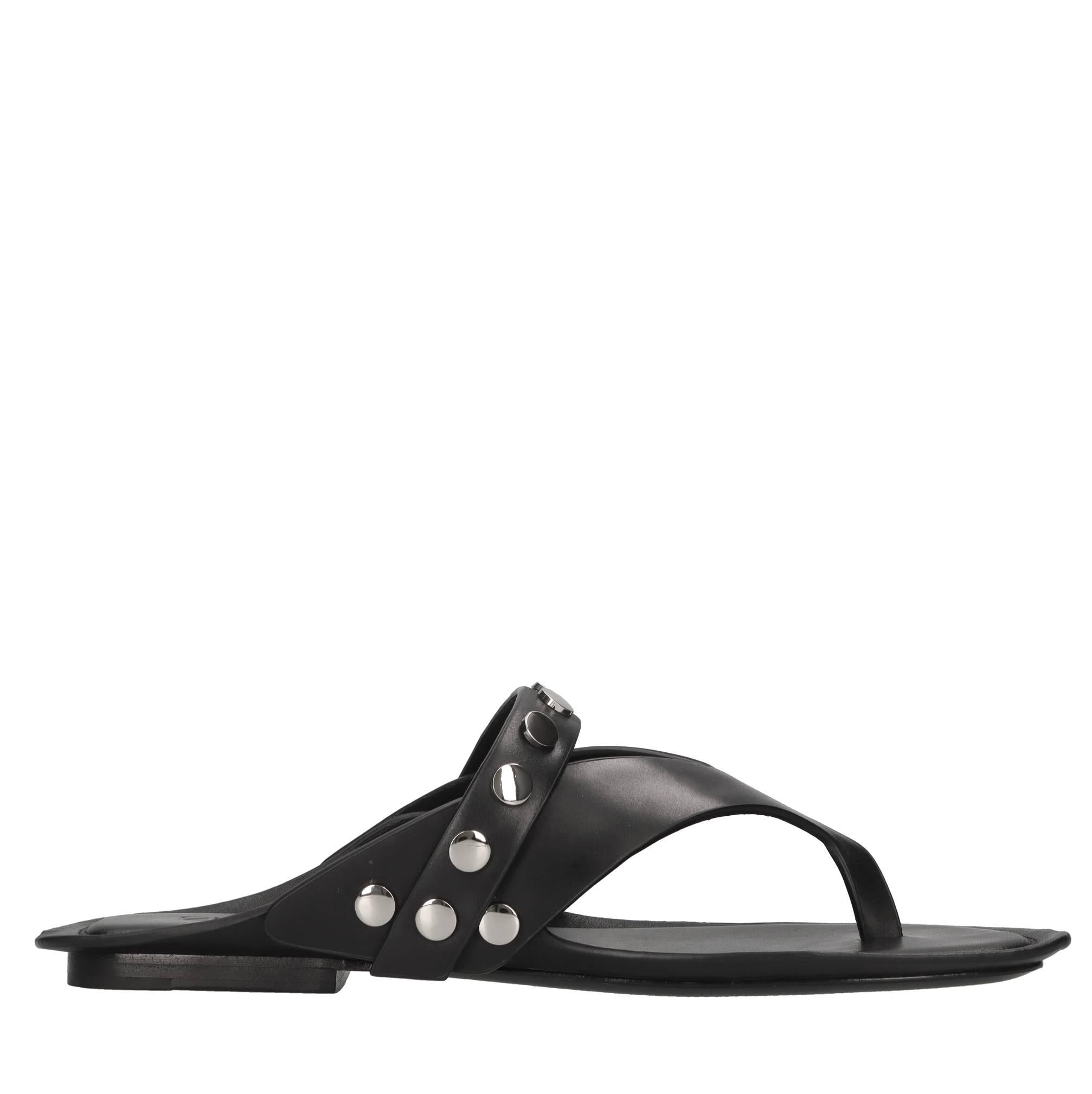 Mules in pelle 