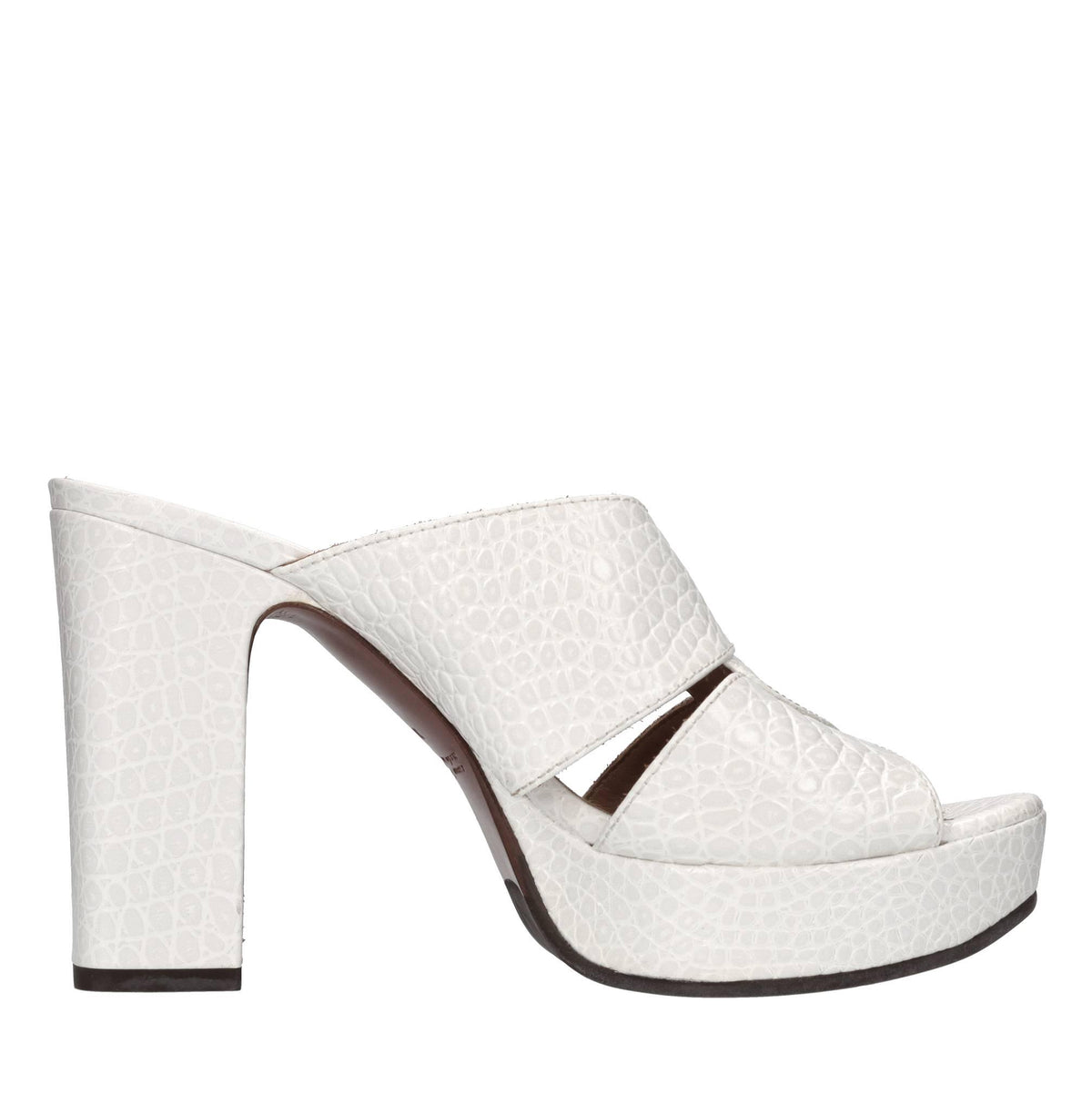 Mules in pelle 