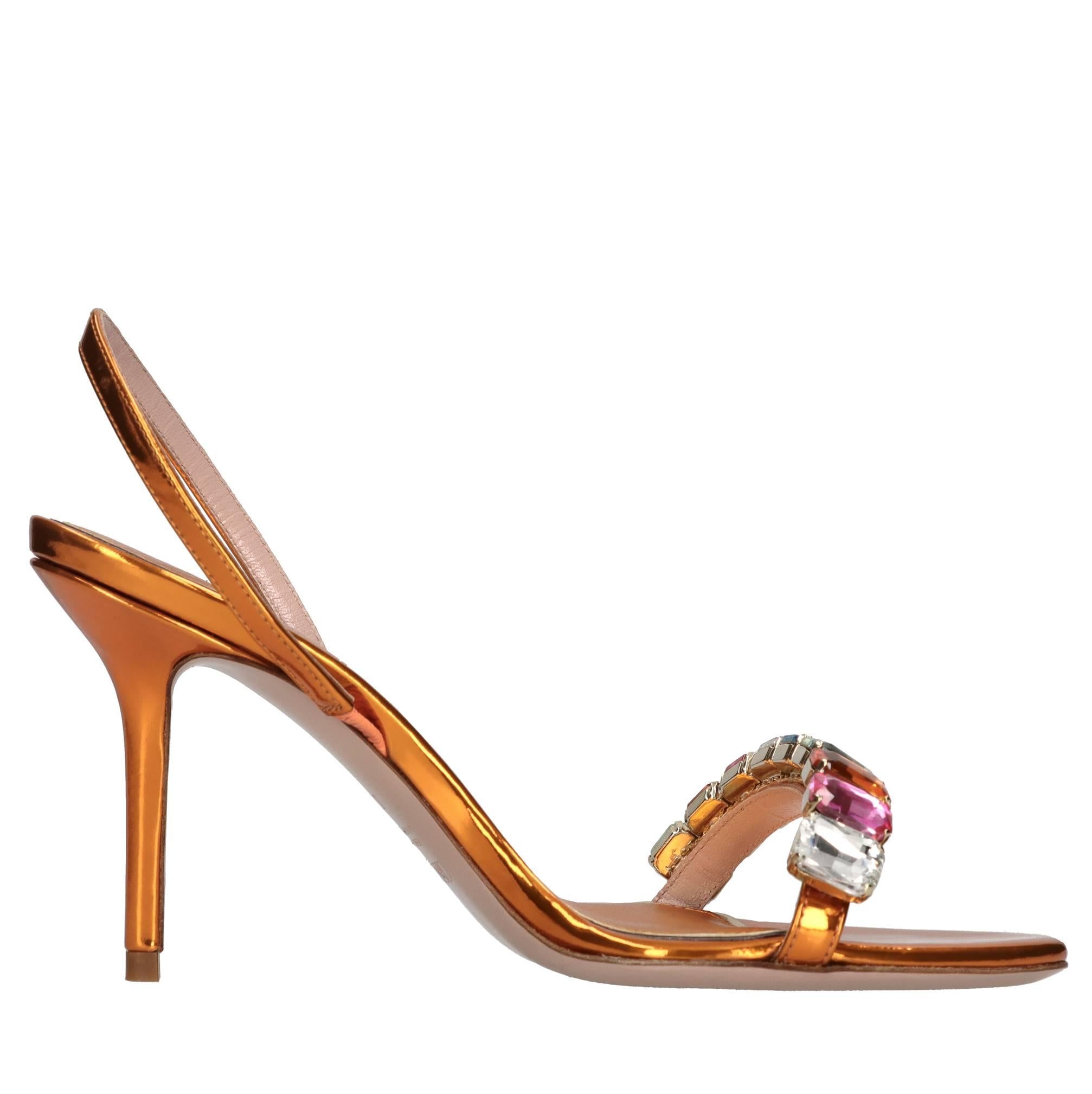 Sandali Adelyn in pelle 