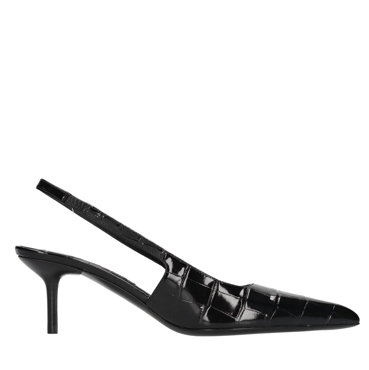 Décolleté slingback Emma in pelle 
