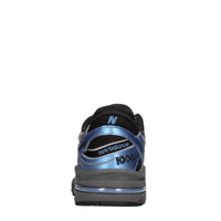 Sneakers in ecopelle e tessuto 