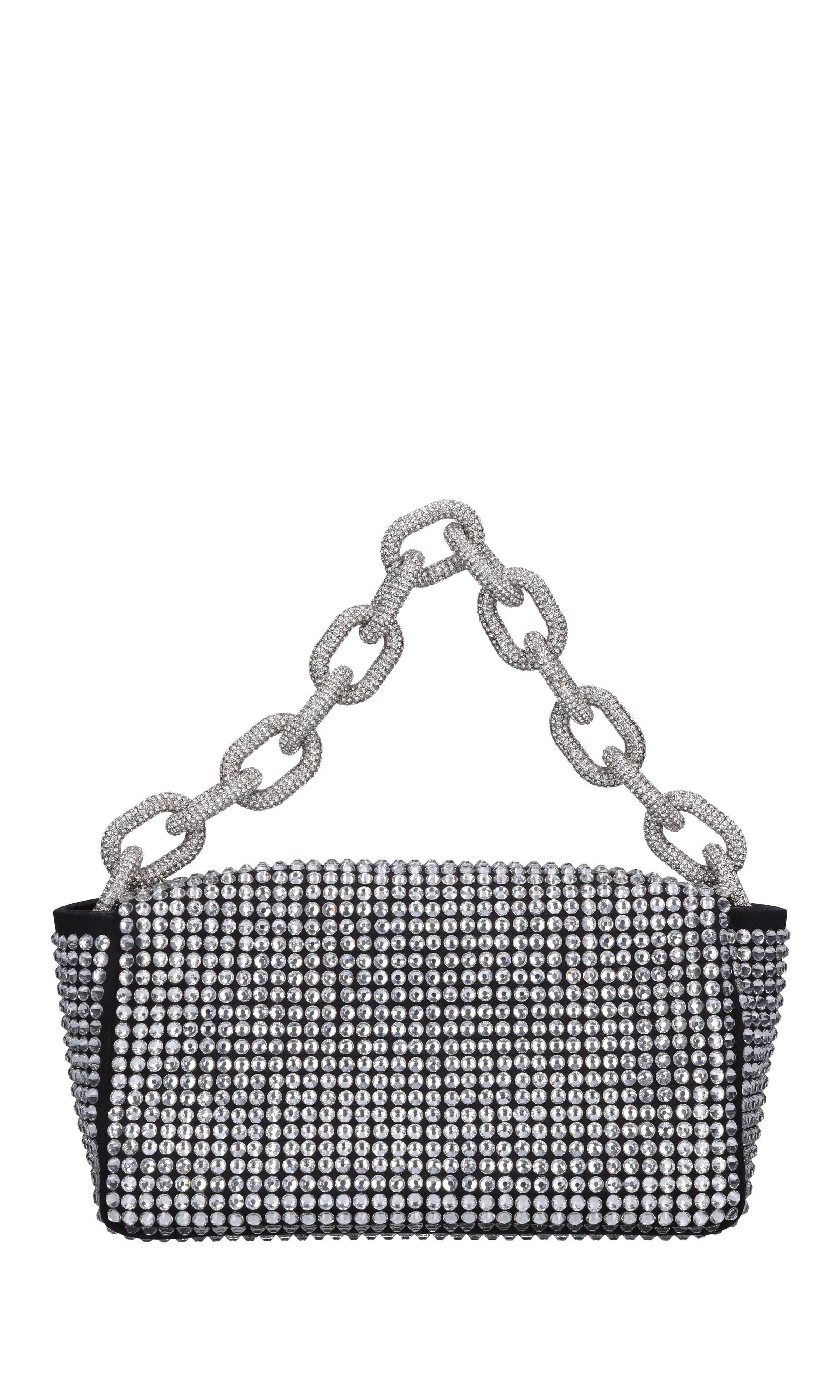Borsa mini My Dream in raso e strass 